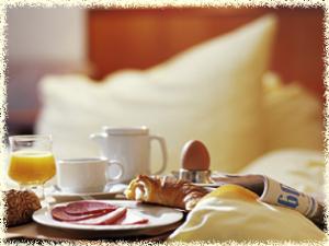 Frühstück am Bett
